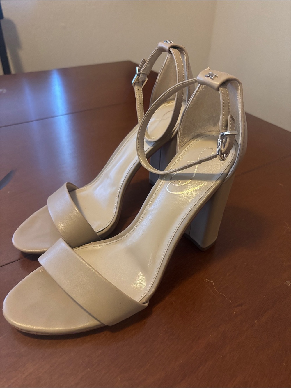 Sam Edelman Yaro Ankle Strap Sandal Black Heel